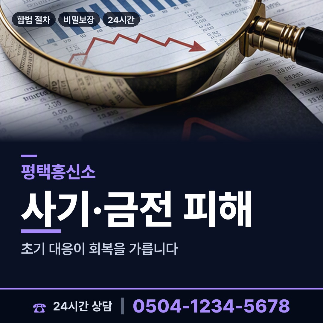 평택 포승읍 바람증거 상담 안내